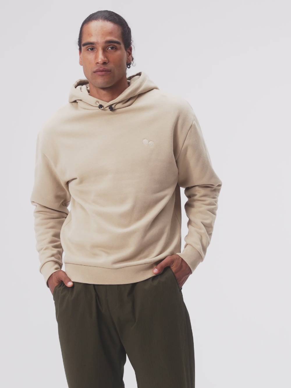 Pinqponq Hoodie - Caramel Khaki (Unisex)