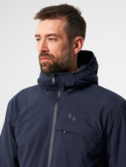 Pinqponq Hoodie Jacket - Fjord Navy (Male)