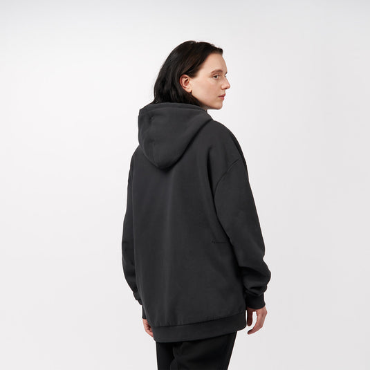 Pinqponq Hoodie - Peat Black (Unisex)