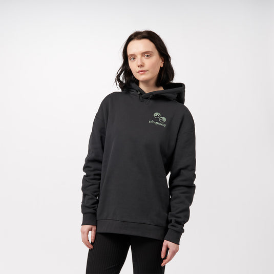 Pinqponq Hoodie - Peat Black Yin Yang (Unisex)