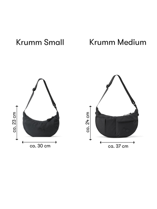 Pinqponq Krumm Medium - Crinkle Black