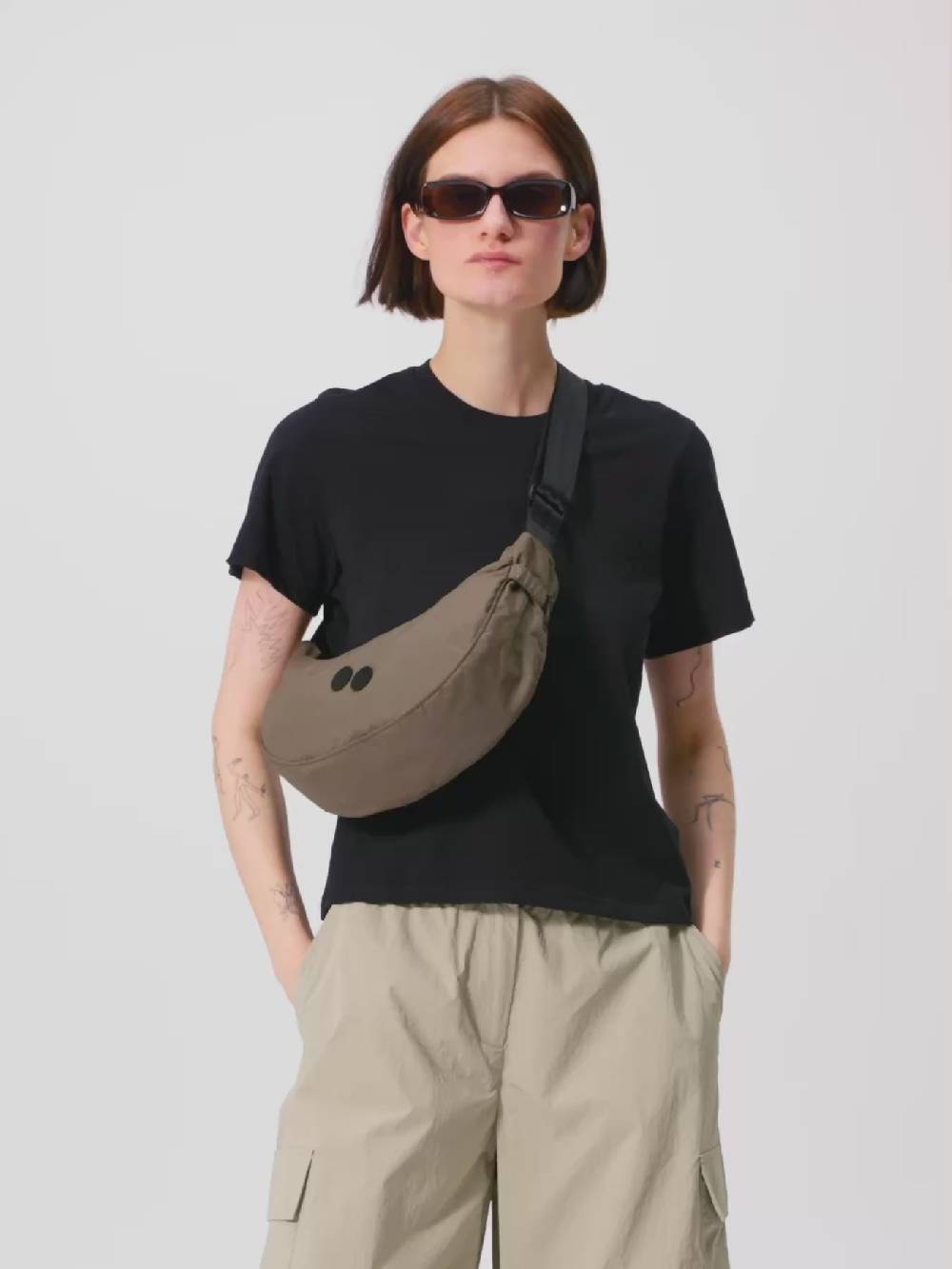 Pinqponq Krumm Small - Pure Brown