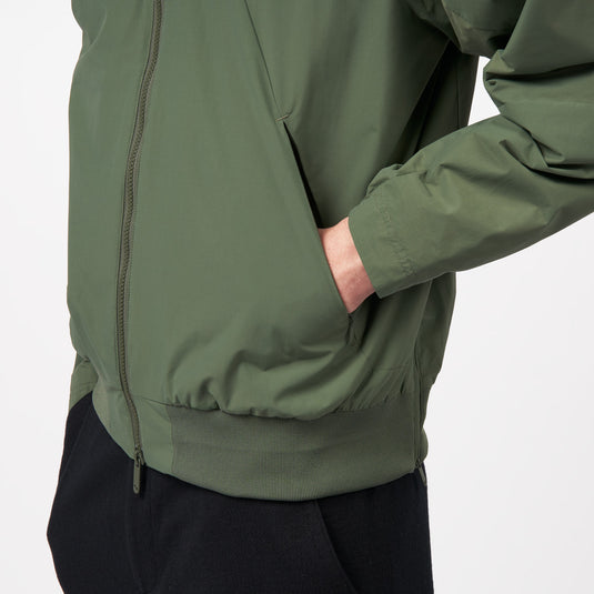 Pinqponq Light Bomber Jacket - Forester Olive (Unisex)