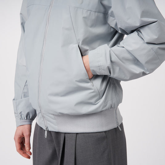 Pinqponq Light Bomber Jacket - Iced Grey (Unisex)
