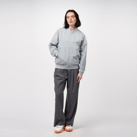 Pinqponq Light Bomber Jacket - Iced Grey (Unisex)