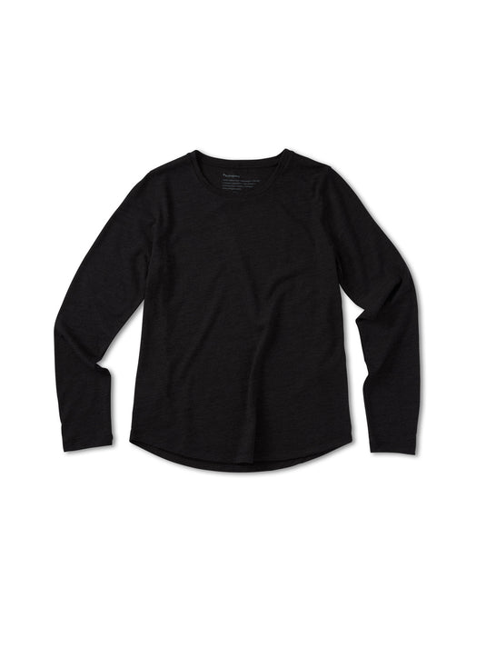 Pinqponq Longsleeve Merino - Sheep Black (Female)