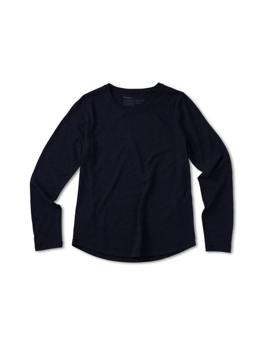 Pinqponq Longsleeve Merino - Sheep Navy (Female)