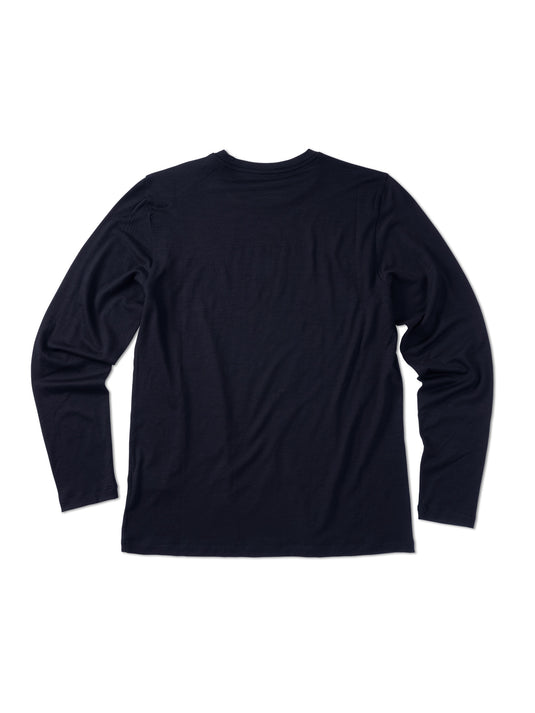 Pinqponq Longsleeve Merino - Sheep Navy (Male)