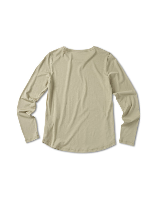 Pinqponq Longsleeve TENCEL™ - Wooden Olive (Female)