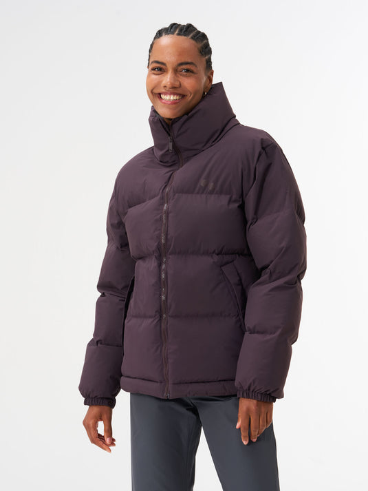 Pinqponq Puffer Jacket - Midnight Plum (Unisex)