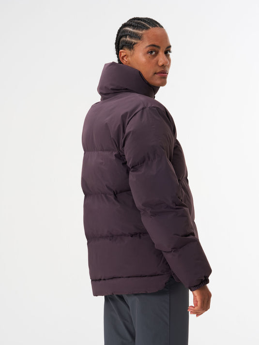 Pinqponq Puffer Jacket - Midnight Plum (Unisex)