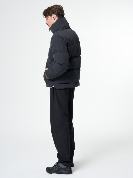 Pinqponq Puffer Jacket - Peat Black (Unisex)
