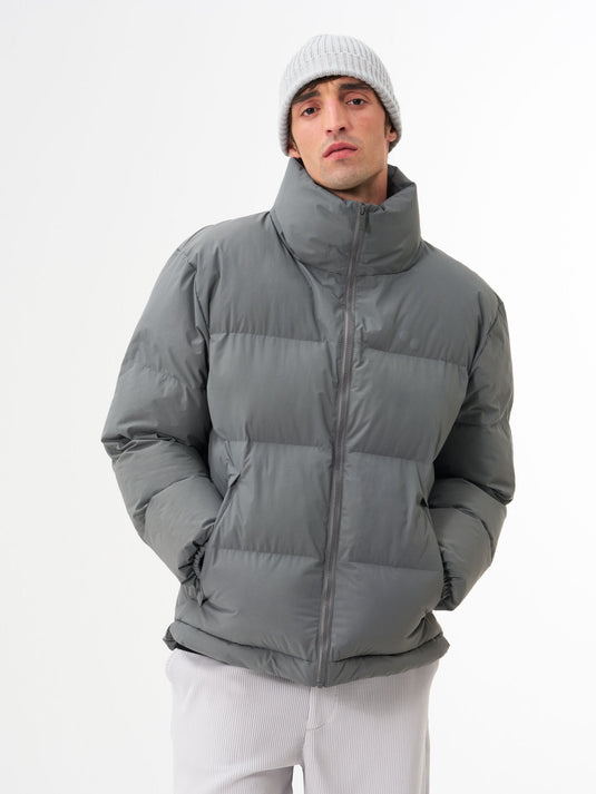 Pinqponq Puffer Jacket - Storm Grey (Unisex)