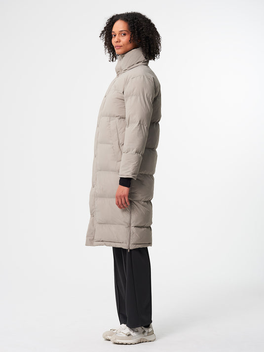 Pinqponq Puffy Parka - Cement Taupe (Female)