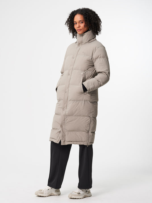 Pinqponq Puffy Parka - Cement Taupe (Female)
