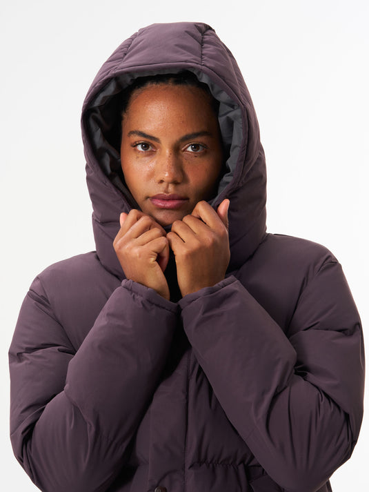 Pinqponq Puffy Parka - Midnight Plum (Female)