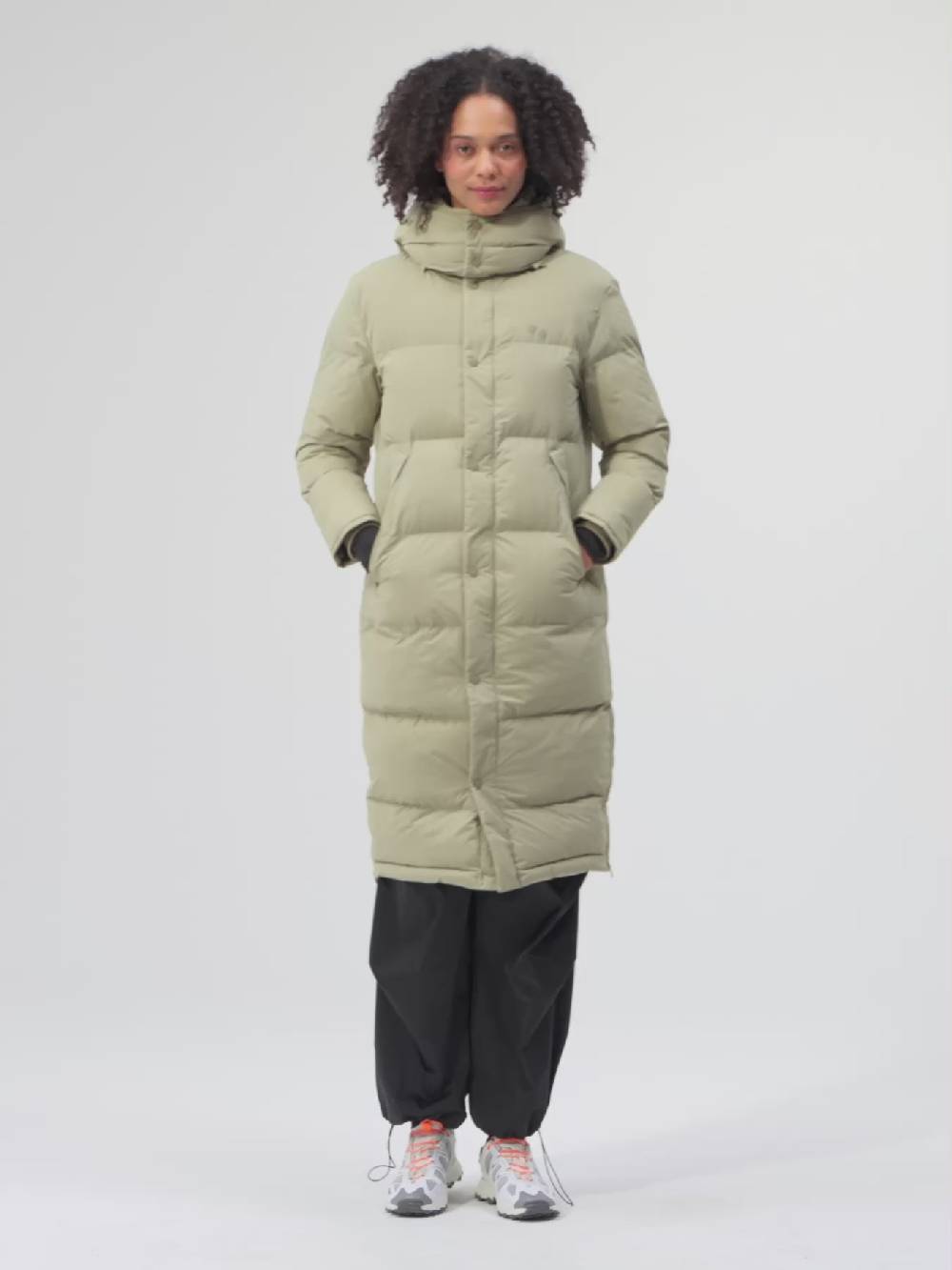 Pinqponq Puffy Parka - Reed Olive (Female)