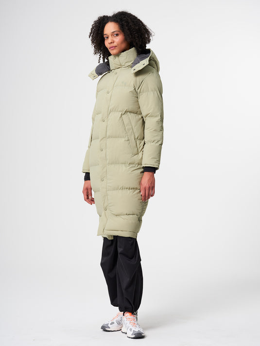 Pinqponq Puffy Parka - Reed Olive (Female)