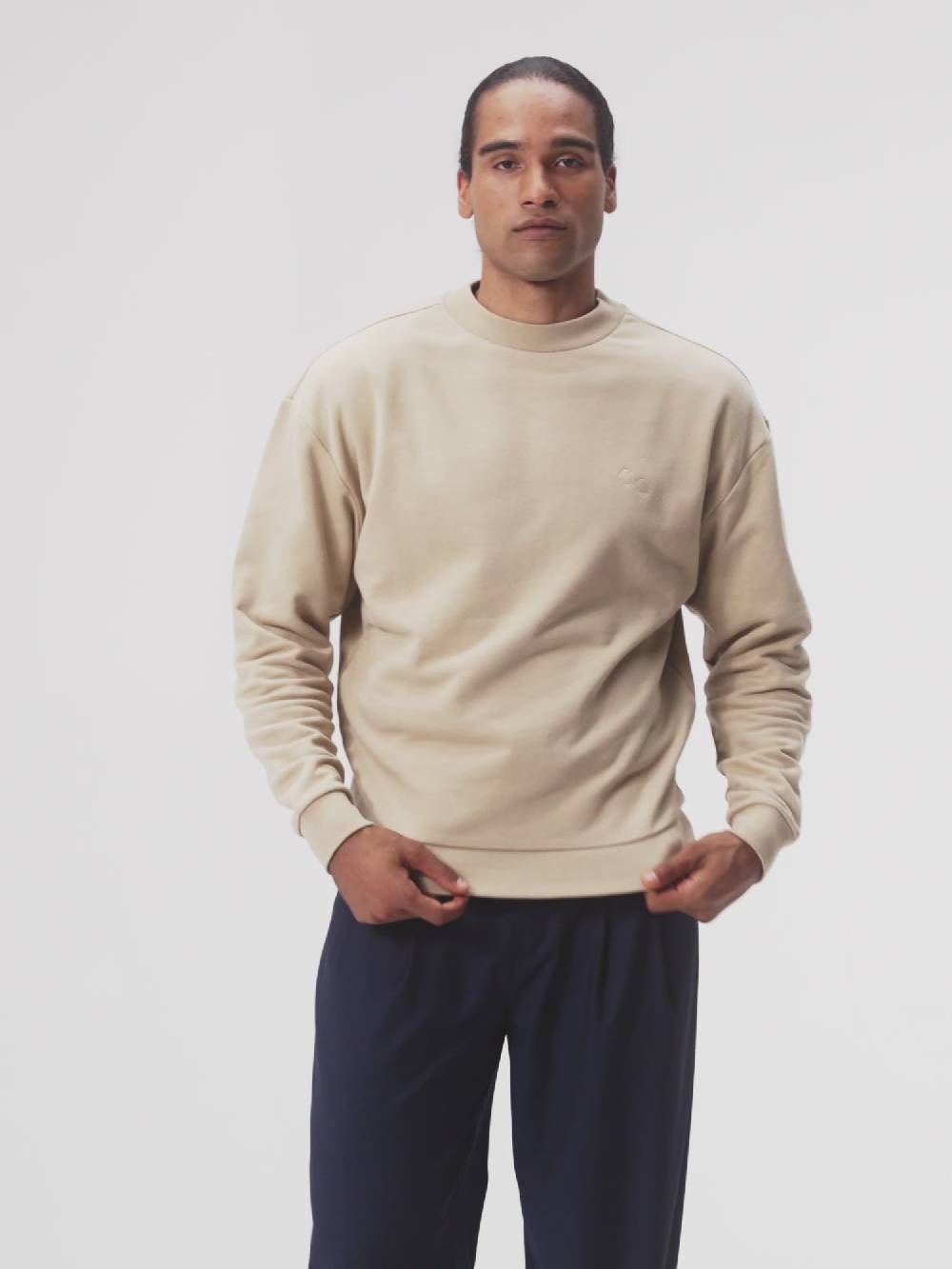 Pinqponq Sweatshirt - Caramel Khaki (Unisex)