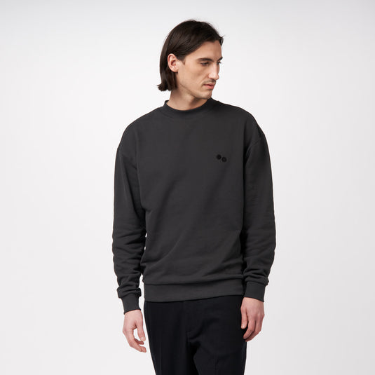 Pinqponq Sweatshirt - Peat Black (Unisex)