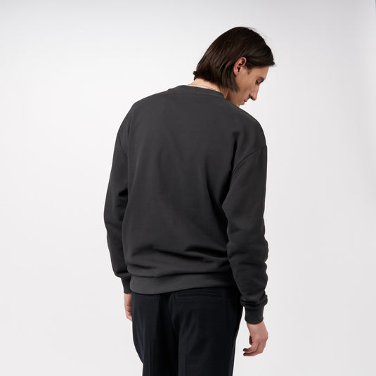 Pinqponq Sweatshirt - Peat Black (Unisex)