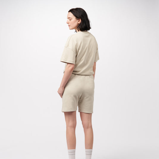 Pinqponq Sweatshort - Cliff Beige (Unisex)