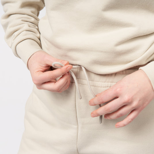 Pinqponq Sweatshort - Cliff Beige (Unisex)