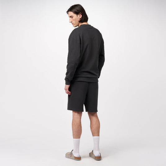 Pinqponq Sweatshort - Peat Black (Unisex)