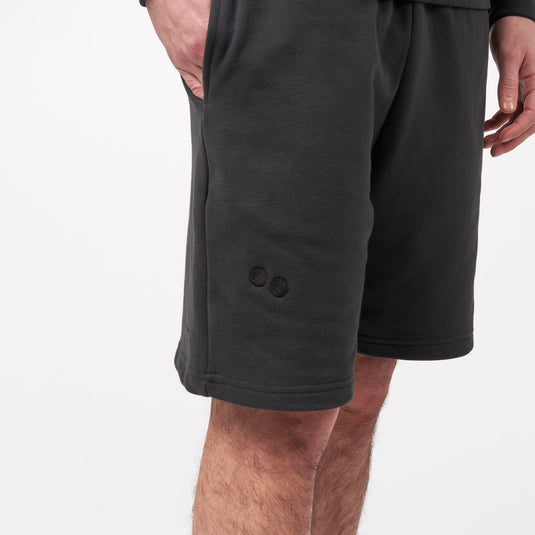Pinqponq Sweatshort - Peat Black (Unisex)