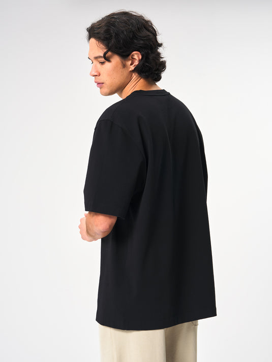 Pinqponq T-Shirt Cotton - Black (Male)