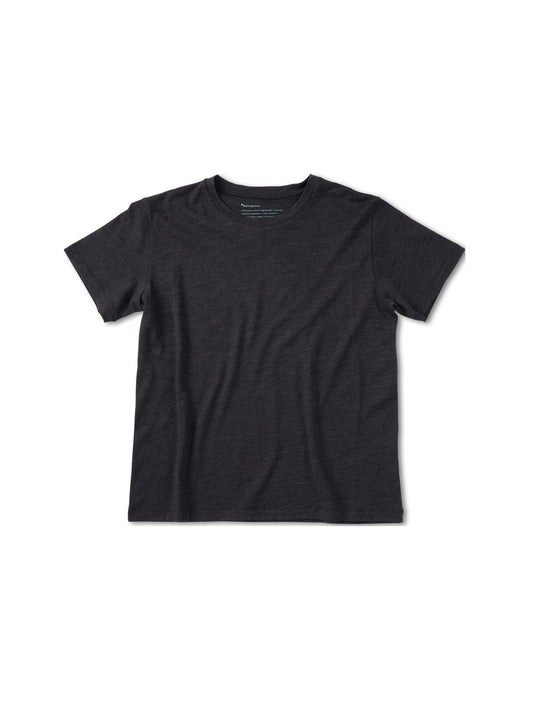 Pinqponq T-Shirt Merino - Dark Grey Melange (Female)