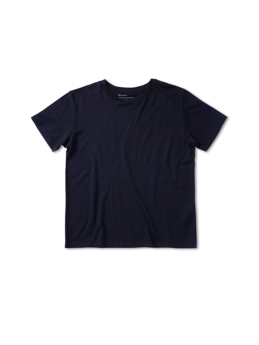Pinqponq T-Shirt Merino - Sheep Navy (Female)