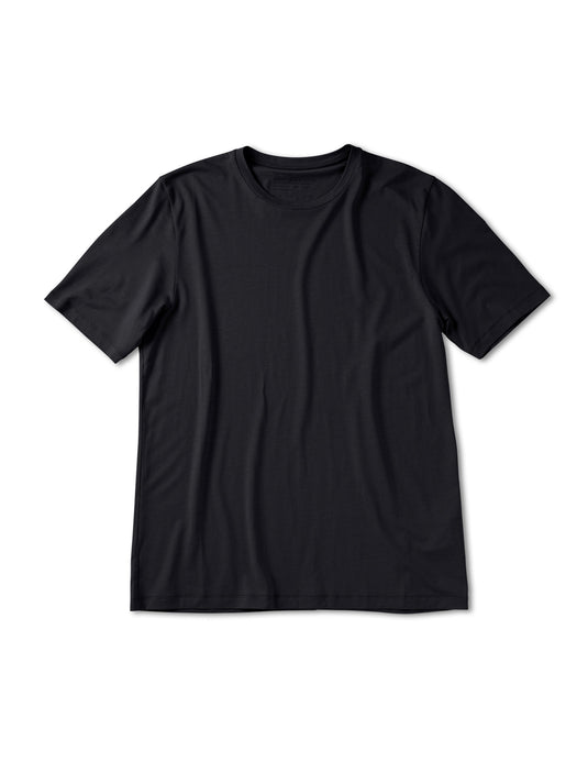 Pinqponq T-Shirt TENCEL™ - Wooden Black (Male)