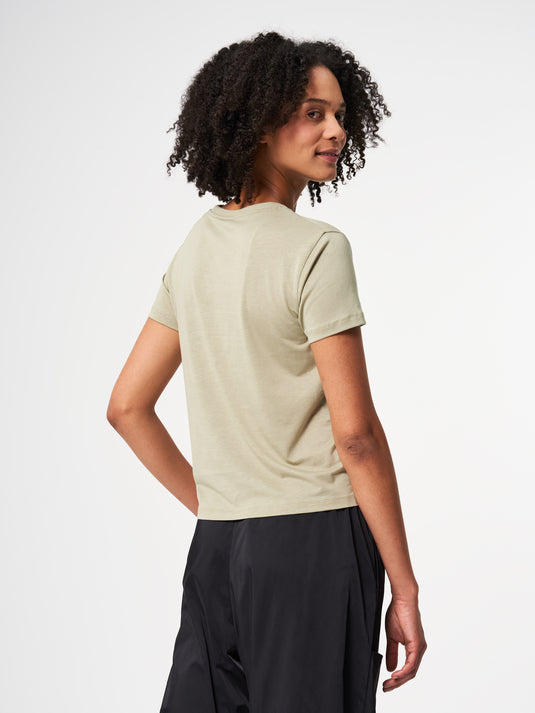 Pinqponq T-Shirt TENCEL™ - Wooden Olive (Female)