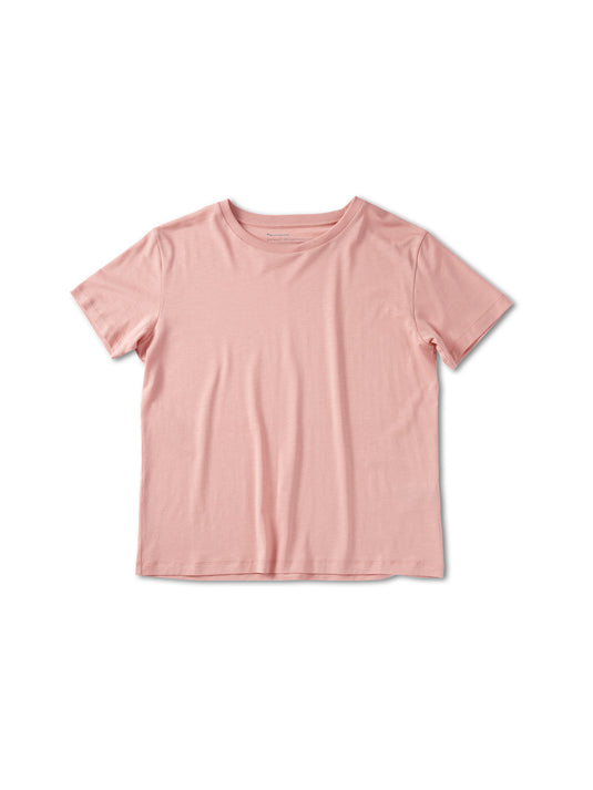 Pinqponq T-Shirt TENCEL™ - Wooden Pink (Female)