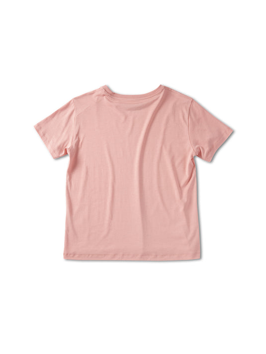 Pinqponq T-Shirt TENCEL™ - Wooden Pink (Female)