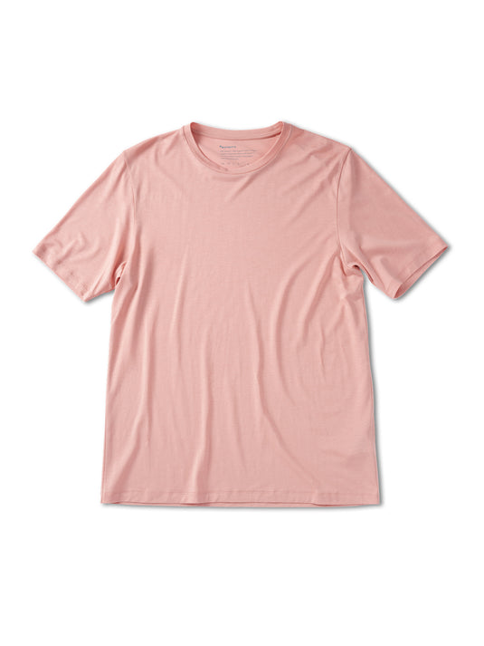 Pinqponq T-Shirt TENCEL™ - Wooden Pink (Male)