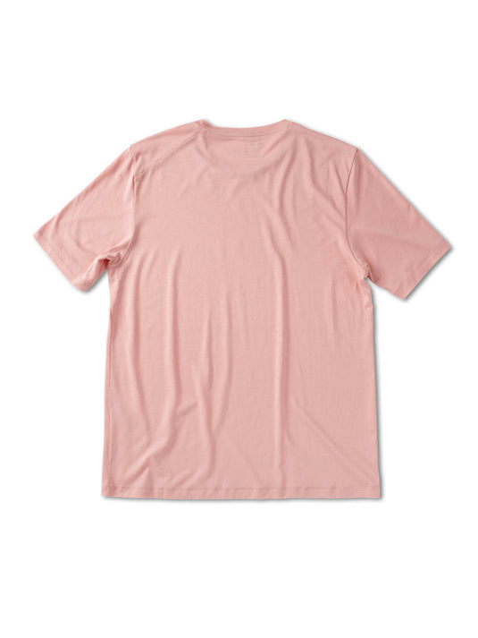 Pinqponq T-Shirt TENCEL™ - Wooden Pink (Male)