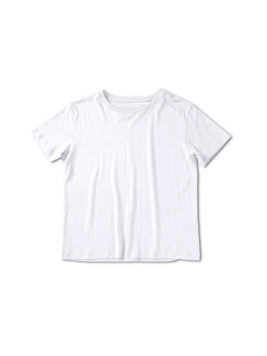 Pinqponq T-Shirt TENCEL™ - Wooden White (Female)