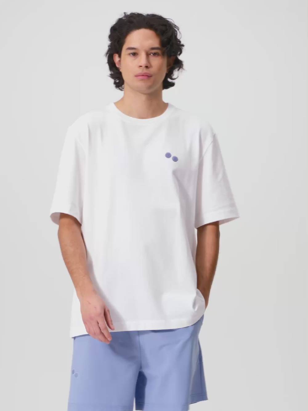 Pinqponq T-Shirt Cotton - Dandelion White Resort (Male)