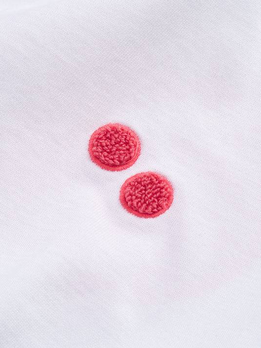 Pinqponq T-Shirt Cotton - White Frottee Watermelon (Male)