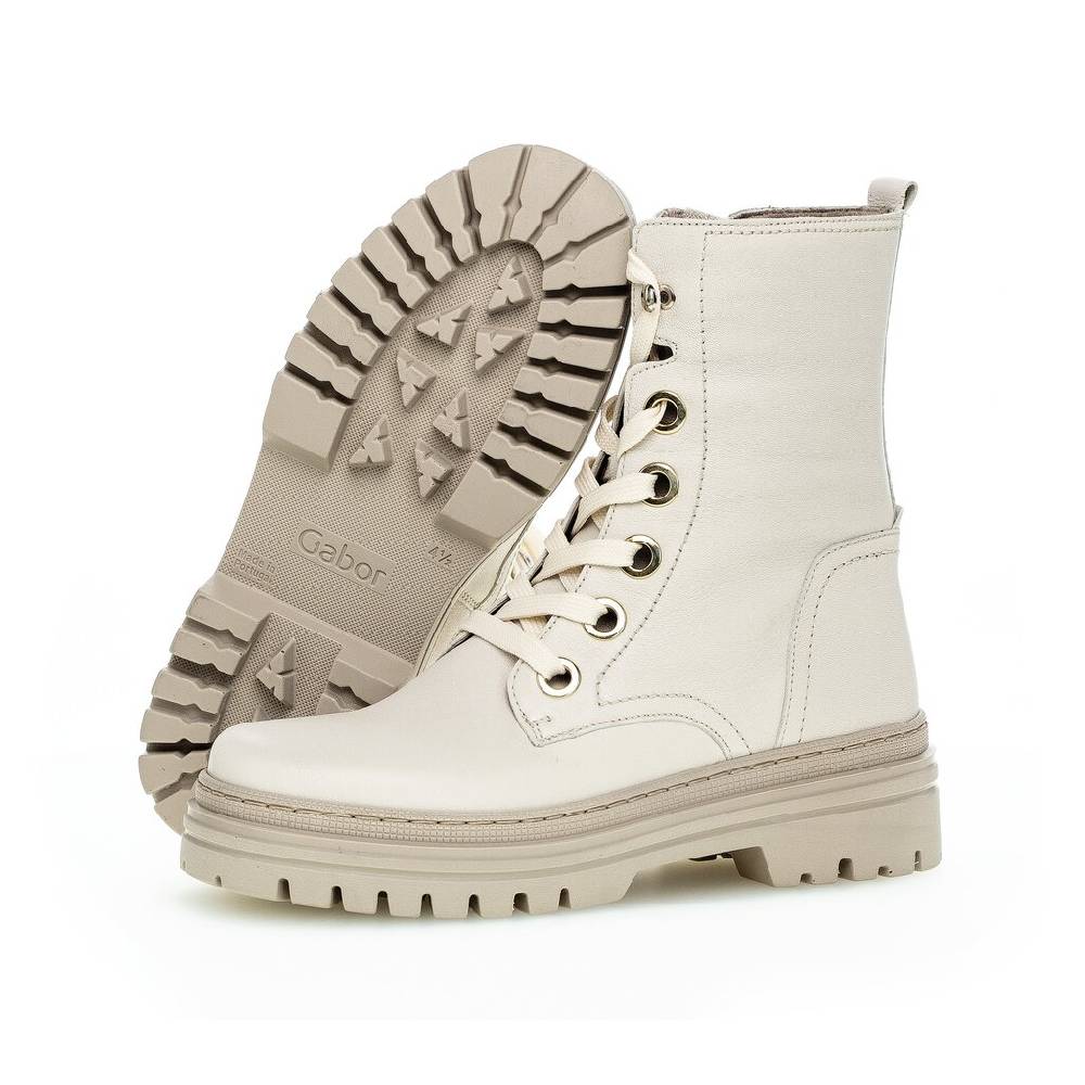 Pius Gabor Biker Boots Beige