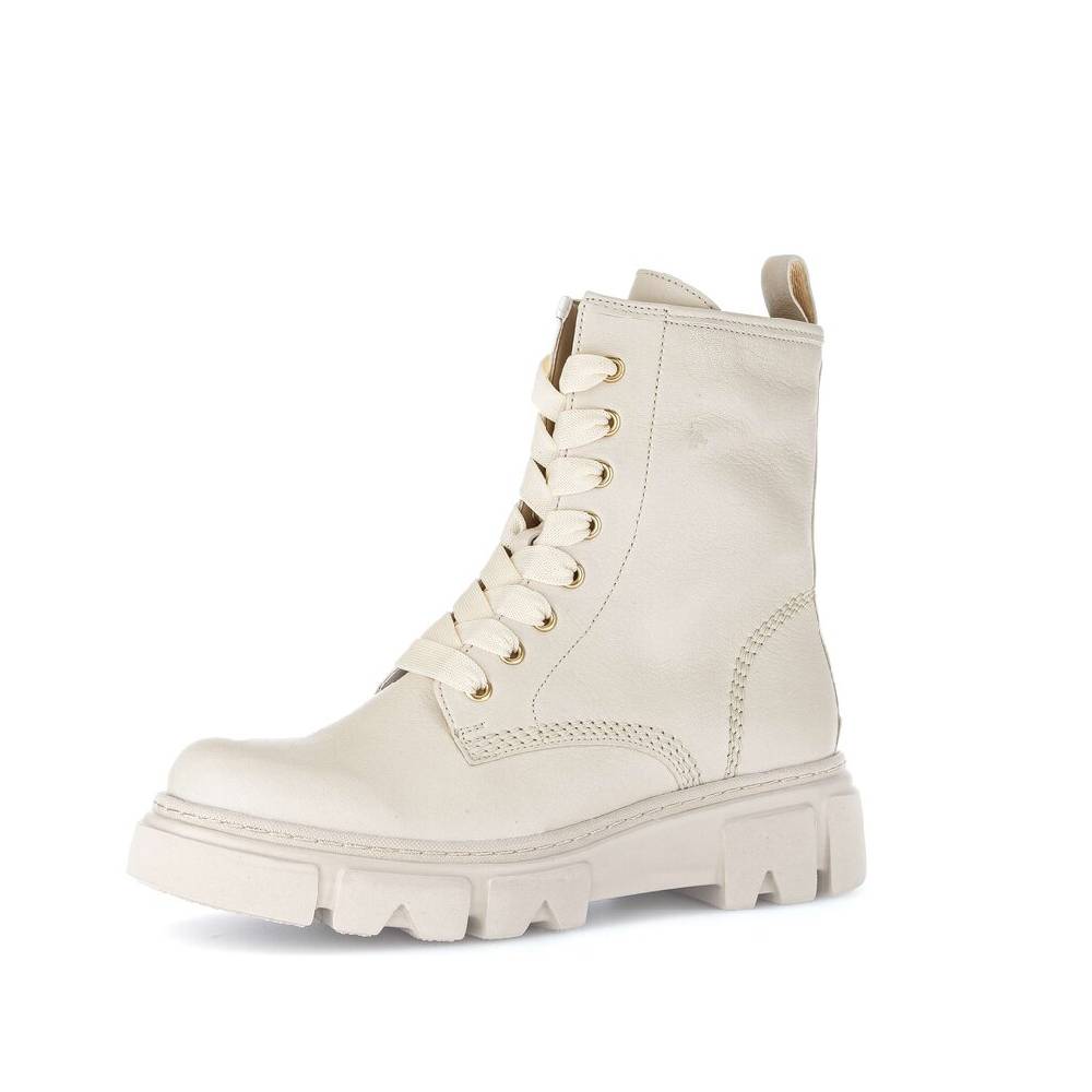 Pius Gabor Biker Boots Beige