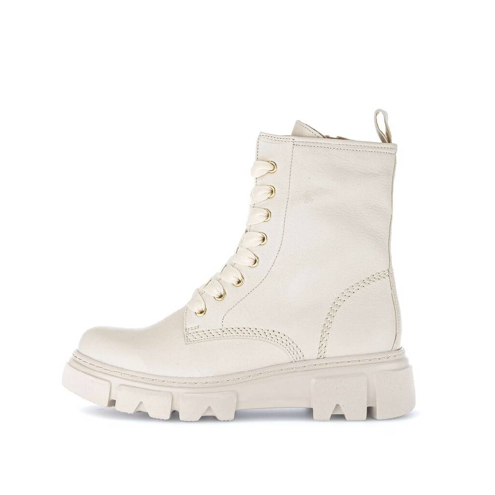 Pius Gabor Biker Boots Beige