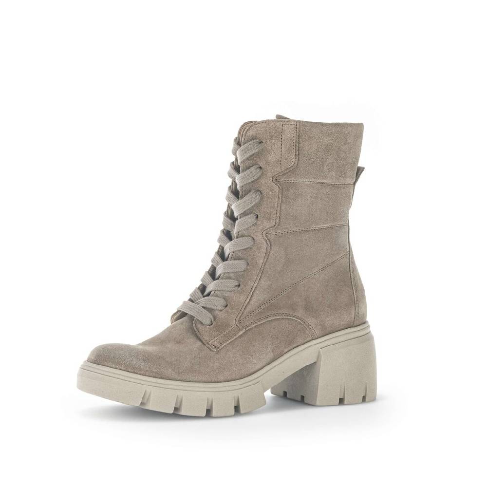 Pius Gabor Biker Boots Beige