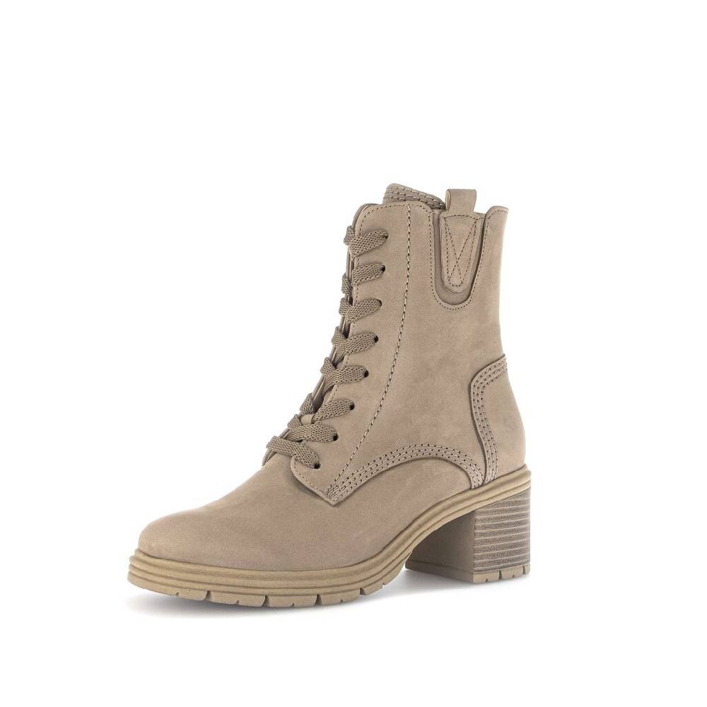 Pius Gabor Biker Boots Beige