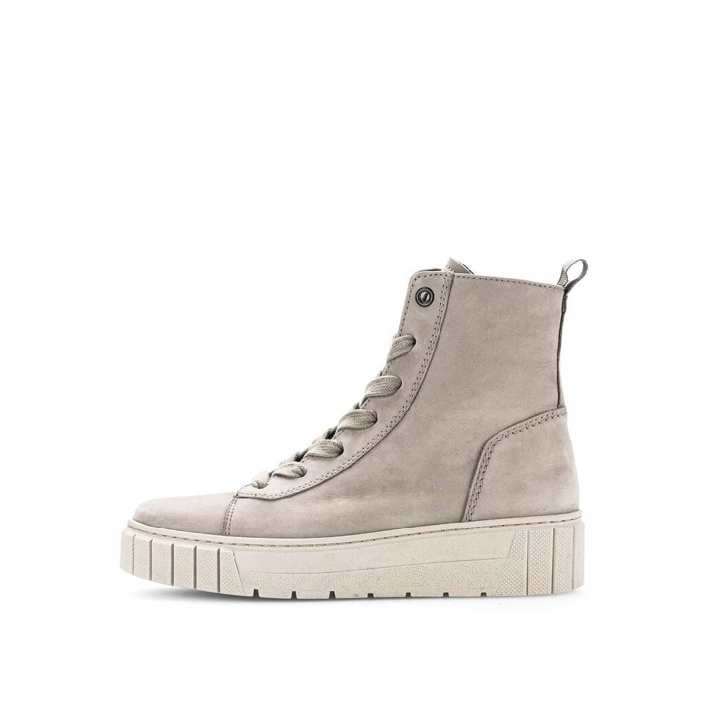 Pius Gabor Biker Boots Beige