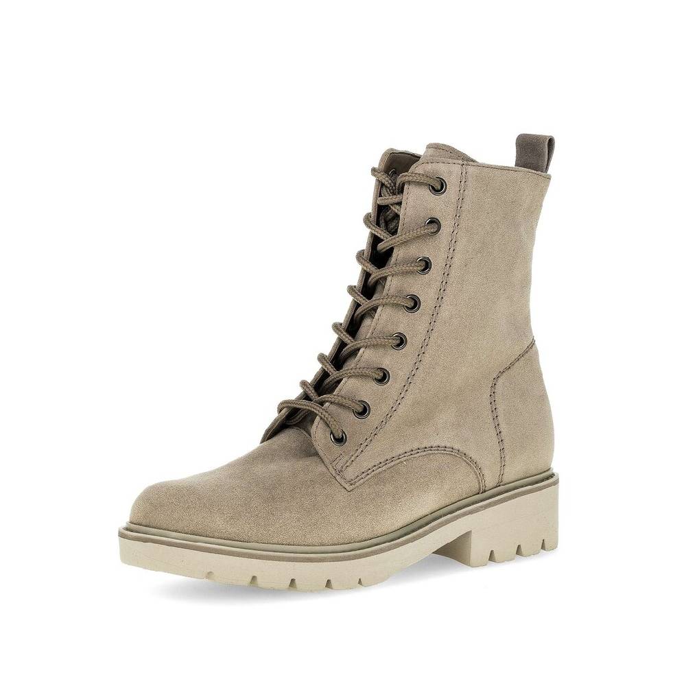 Pius Gabor Biker Boots Beige