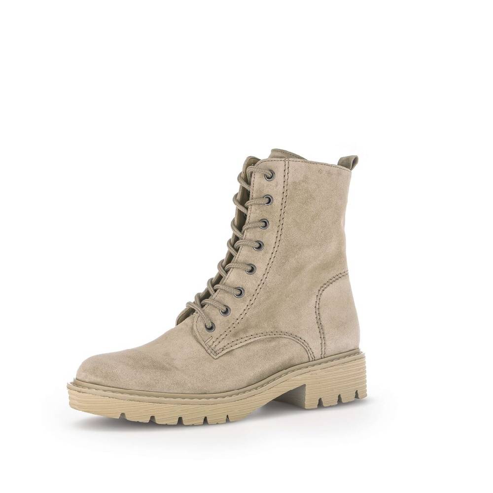 Pius Gabor Biker Boots Beige