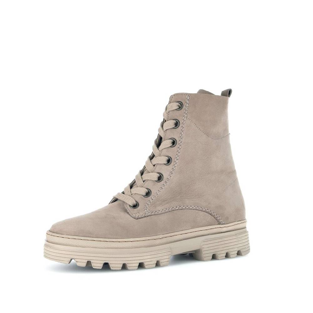 Pius Gabor Biker Boots Beige